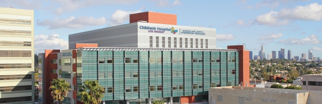 Exterior of Children's Hospital Los Angeles