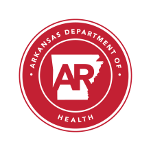 Logo for the Arkansas Department of Health